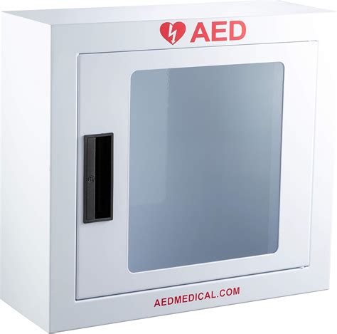 stainless steel aed cabinet|aed cabinet defibrillator.